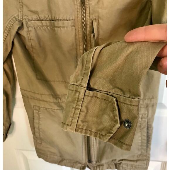 Madewell Women's Fleet Utility Jacket In Desert Beige (Tan) Size XS 100% Cotton - Picture 7 of 11